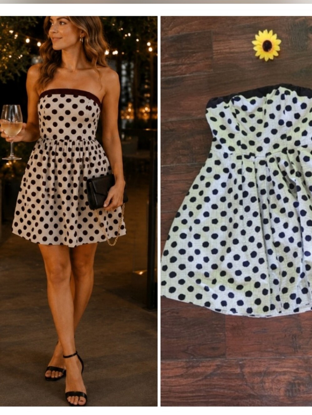 THE LIMITED POLKA DOTS DRESS 👗